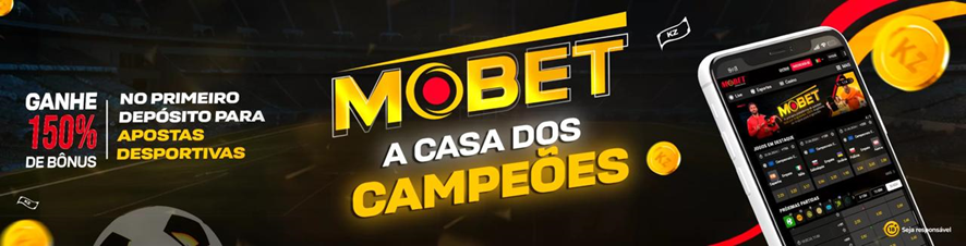 Mobet - a casa dos campeões, 150% no primeiro depósito